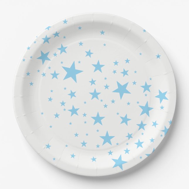 Plato De Papel Estrellas (Anverso)