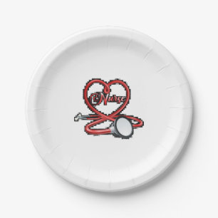 Plato De Papel Estuche para iPhone de Nurse Apreciation Gifts