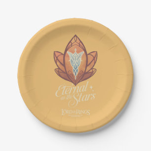 Plato De Papel Eterno como las Estrellas Evenstar Gráfico