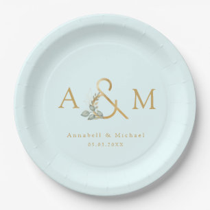 Plato De Papel Eucalyptus Ampersand Boda Box