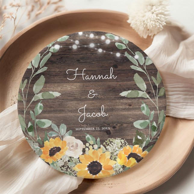 Plato De Papel Eucalyptus Barn Wood (Subido por el creador)