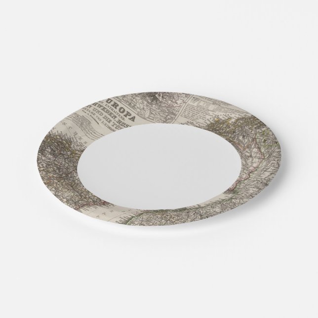 Plato De Papel Europa oriental, Noruega (Angular)