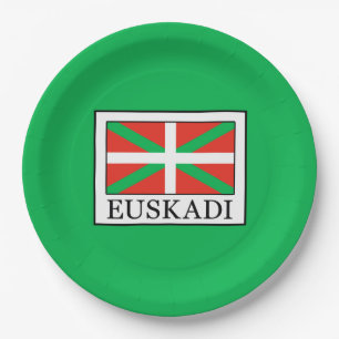 Plato De Papel Euskadi