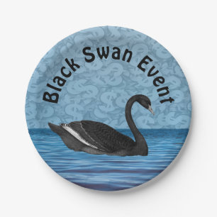 Plato De Papel Evento de cisne negro