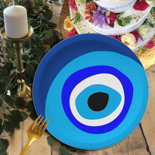 Plato De Papel Evil Eye Talisman y Arab Amulet /griego, turco (Subido por el creador)