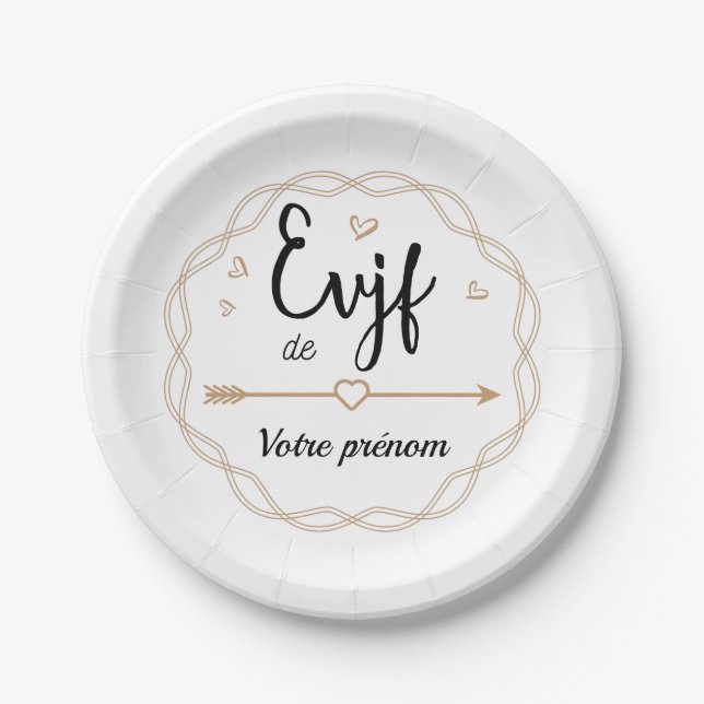 Plato De Papel EVJF de… (Anverso)