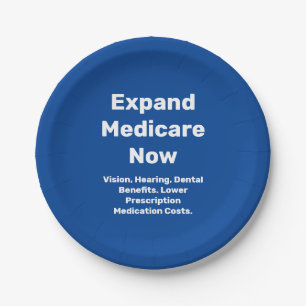 Plato De Papel Expandir la placa de papel Medicare Now