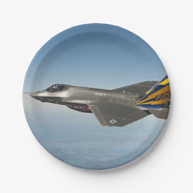 Plato De Papel F-35 Lightning II (Anverso)