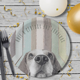 Plato De Papel Fabuloso 50 cumpleaños Personalizado Placa de pape