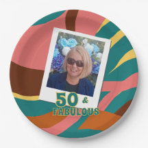 fabuloso retro de celebración de 50 años