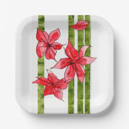 PLATO DE PAPEL FABULOUS AND FUN CHRISTMAS PLATES