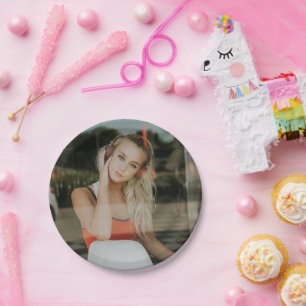 Plato De Papel ¡FÁCIL! Placas de papel - Personalizadas - Añadir 