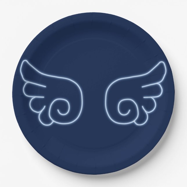 Plato De Papel Falln Chibi Angel Wings (Anverso)