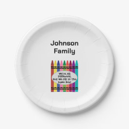 Plato De Papel Family Reunion Paper Plates