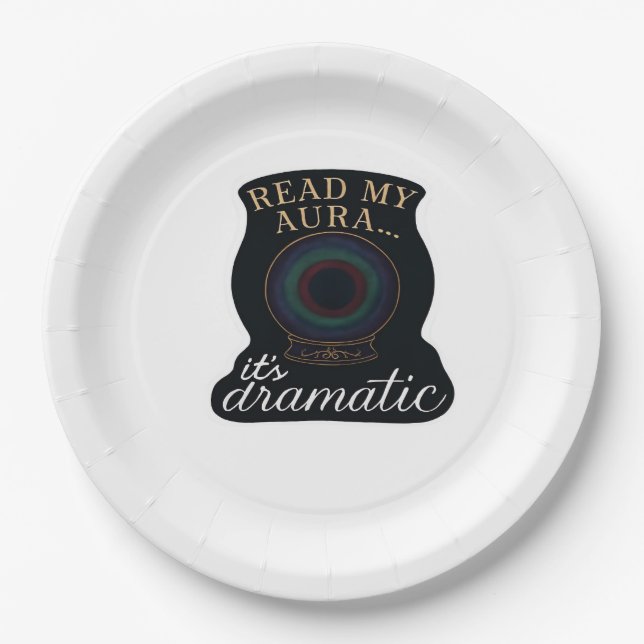 Plato De Papel Fantasía caprichosa – Bosques místicos, lunas y ma (Anverso)