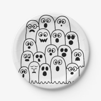 Plato De Papel Fantasma