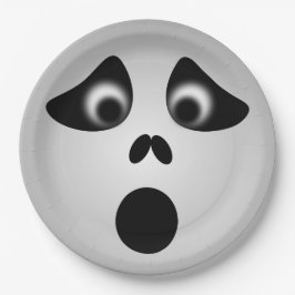 Plato De Papel Fantasma