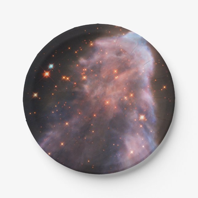 Plato De Papel Fantasma de Cassiopeia Nebula (Anverso)