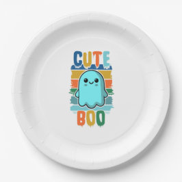 Plato De Papel Fantasma retro vintage