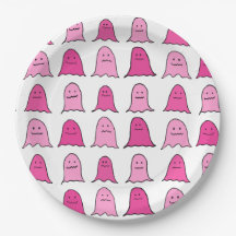 Fantasma rosa de Halloween