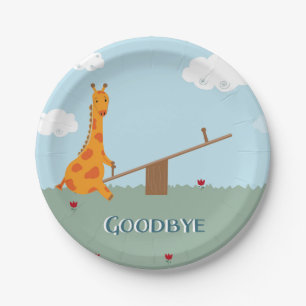 Plato De Papel Farewell Fiesta Plates