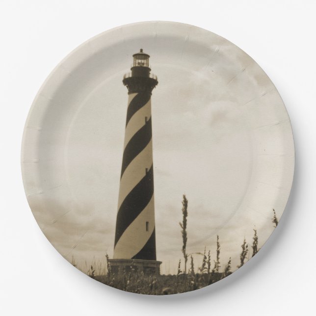 Plato De Papel Faro de Cape Hatteras (Anverso)