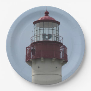 Plato De Papel Faro de Cape May