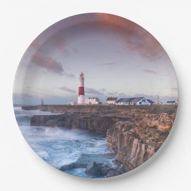 Plato De Papel Faro de Inglaterra (Anverso)