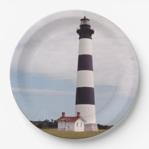 Plato De Papel Faro de la isla de Bodie