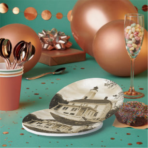 Plato De Papel Faro Sandy Hook