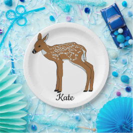 Plato De Papel Fawn