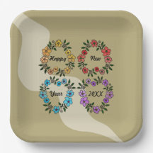 FELIZ AÑO NUEVO 20XX PERSONALIZADO Y LUMINOSAS DE 