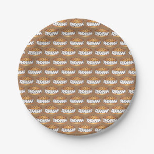 Plato De Papel Feliz cumpleaños Chipwich Helado Sandwich