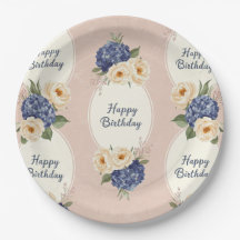 Feliz cumpleaños, Hydrangeas y Peonies