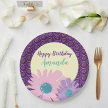 Feliz Cumpleaños Jardín Floral 