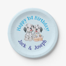 Feliz cumpleaños número 1 a gemelos, Perritos Lind