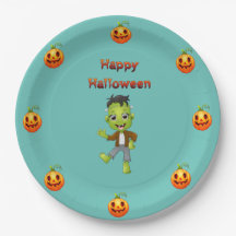 Feliz Halloween del pequeño Frankenstein