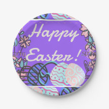 Feliz Placa de Pascua