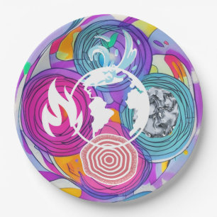 Plato De Papel Feng Shui