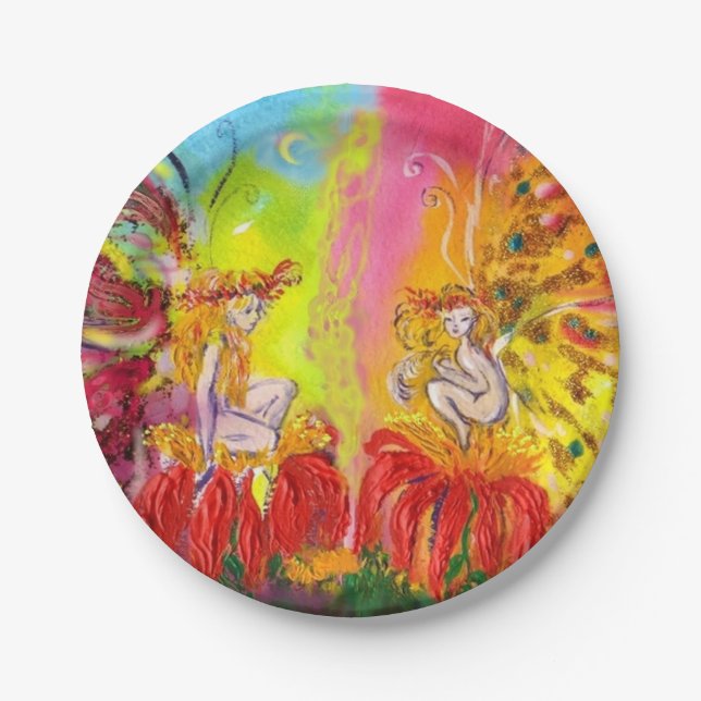 PLATO DE PAPEL FERIAS DEL AMANECER (Anverso)