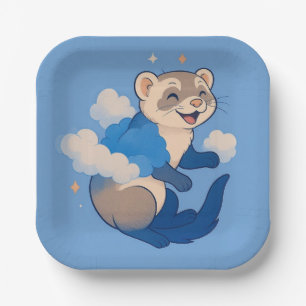 Plato De Papel Ferret