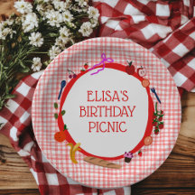 Festa de cumpleaños moderna y linda con picnic de 