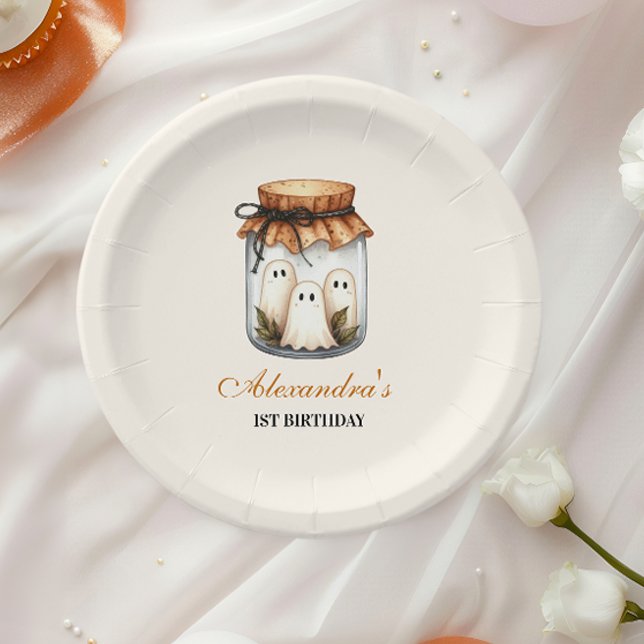 Plato De Papel Festín dulce ONE (Subido por el creador)