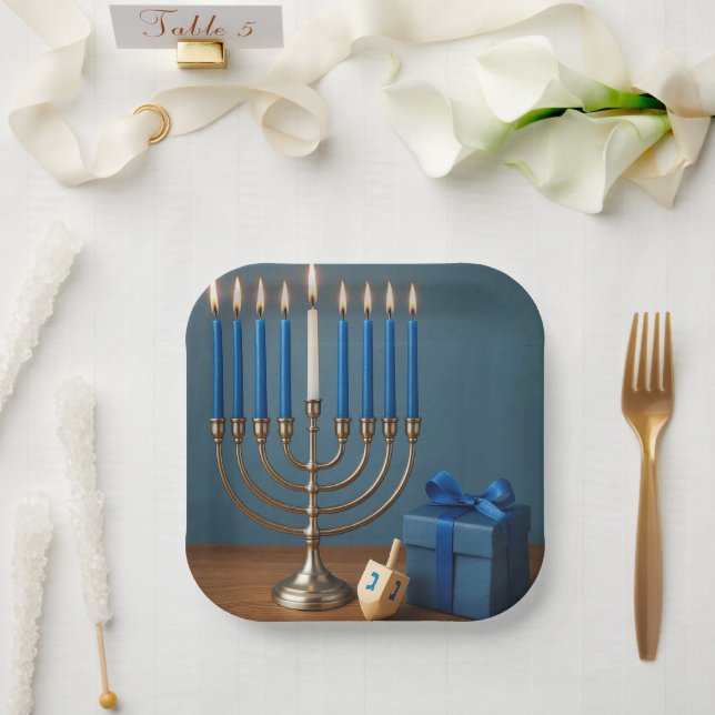 Plato De Papel Festival of Lights and Joy (Boda)