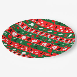 Plato De Papel Festividad del suéter del baloncesto