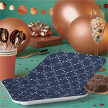 Festividad moderna de la Marina en azul y blanco