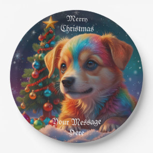 Plato De Papel Festividades de ferry para Navidades