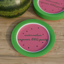 Fiesta de barbacoa de verano verde y rosa de la sa
