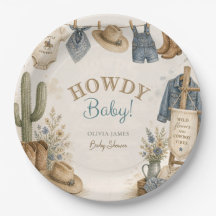 Fiesta de bebé del oeste americano baby shower