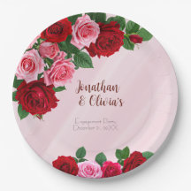 Fiesta de compromiso de rosas